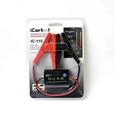 Bluetooth тестер аккумуляторных батарей 12V iCartool IC-110